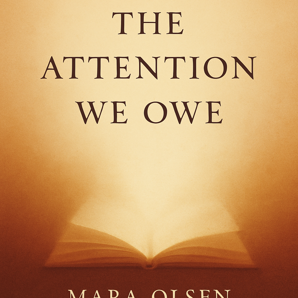 Cover of The Attention We Owe by Mara Olsen